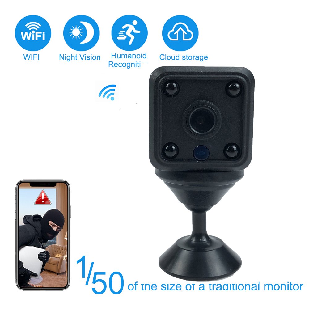 Hot Qearim Hopeway APP Wireless Battery Camera Home Security 720p Hd Cctv Network Ip Mini WiFi Camera Battery Camera