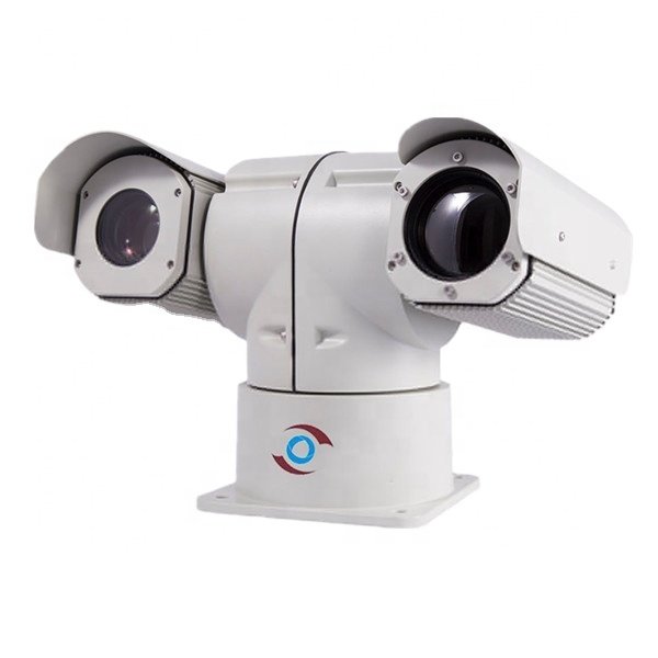 10KM Dual Sensor Long Range Thermal Zoom Camera For Airport Border Armoured Vehicle Car Shrimp Farm