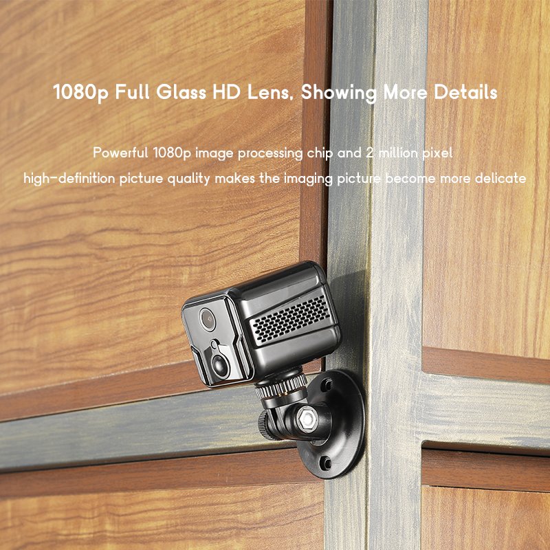 T9G2 Smart Network Camera View Angle Night Vision Built-in 2800mAh Battery 4G Two-way Audio DV Mode Mini Camera