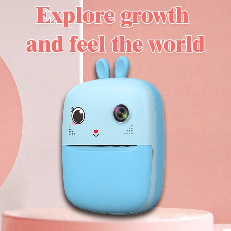 2024 New Children Camera Can Take Pictures Automatic Mini Photo Printer Games New Toys