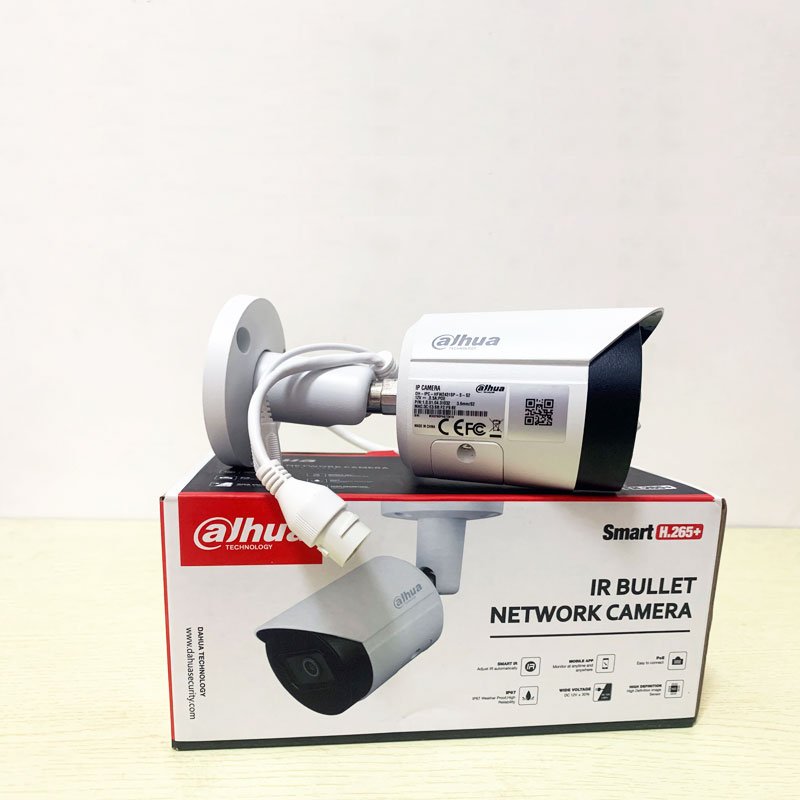 IPC-HFW3841E-SA 8MP IR Fixed focal WizSense Network built-in Mic IP DAHUA Camera