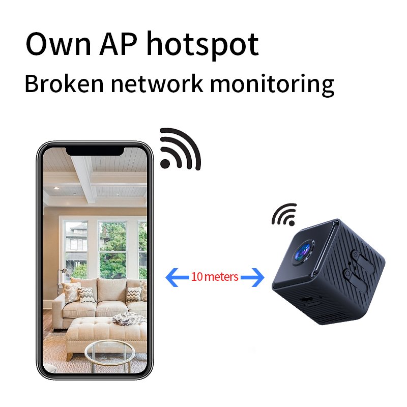 New 1080p DH wifi camera home security indoor mini wireless Security tiny night vision cameras mini tiny cameras