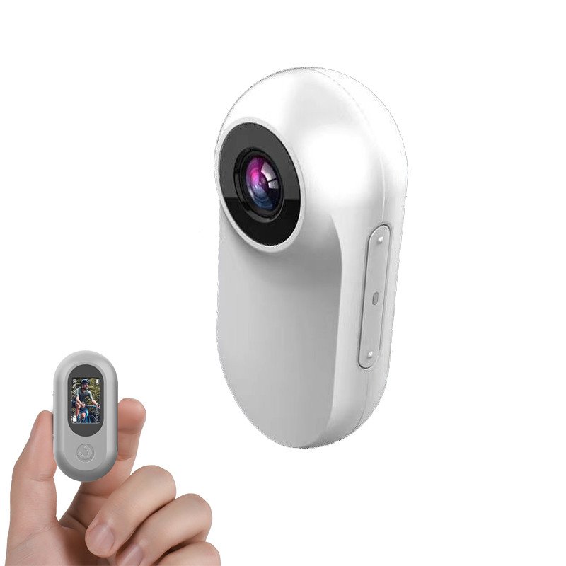 Mini body camera with screen Small video recorder with audio Secret camera