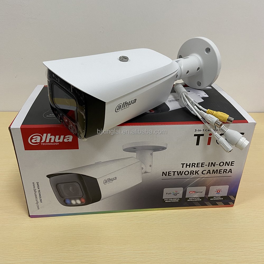 Da hua Full Color Night Vision Active Deterrence IP Camera IPC-HFW3449T1-AS-PV-PRO Built-in Mic 4MP Bullet IP Camera