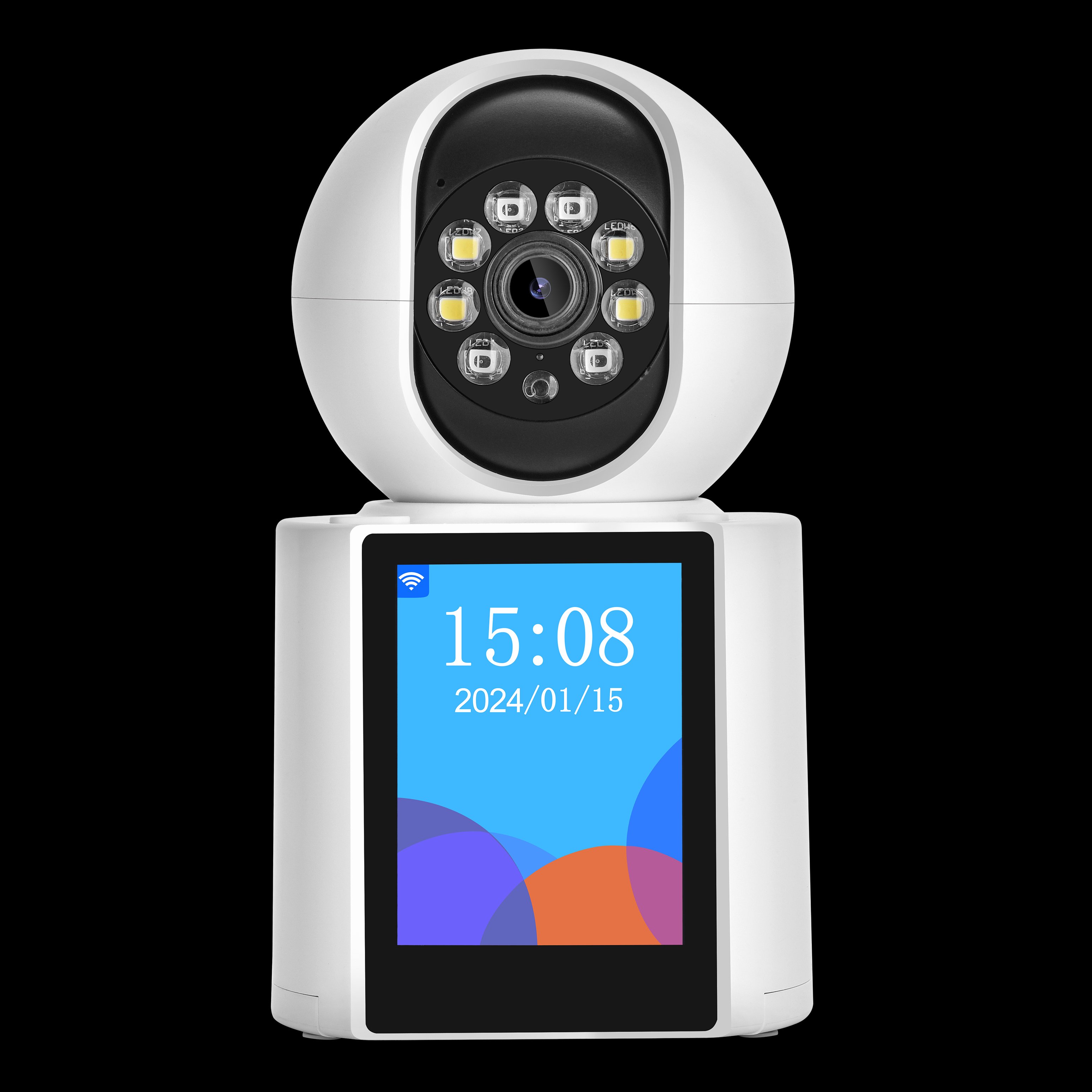 3MP WIFI 2.8inch Screen Baby Monitor with Auto Tracking IP Smart Home Video Intercom Camera CCTV ICSEE Network Camera
