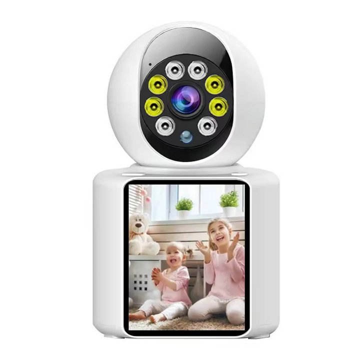3MP WIFI 2.8inch Screen Baby Monitor with Auto Tracking IP Smart Home Video Intercom Camera CCTV ICSEE Network Camera