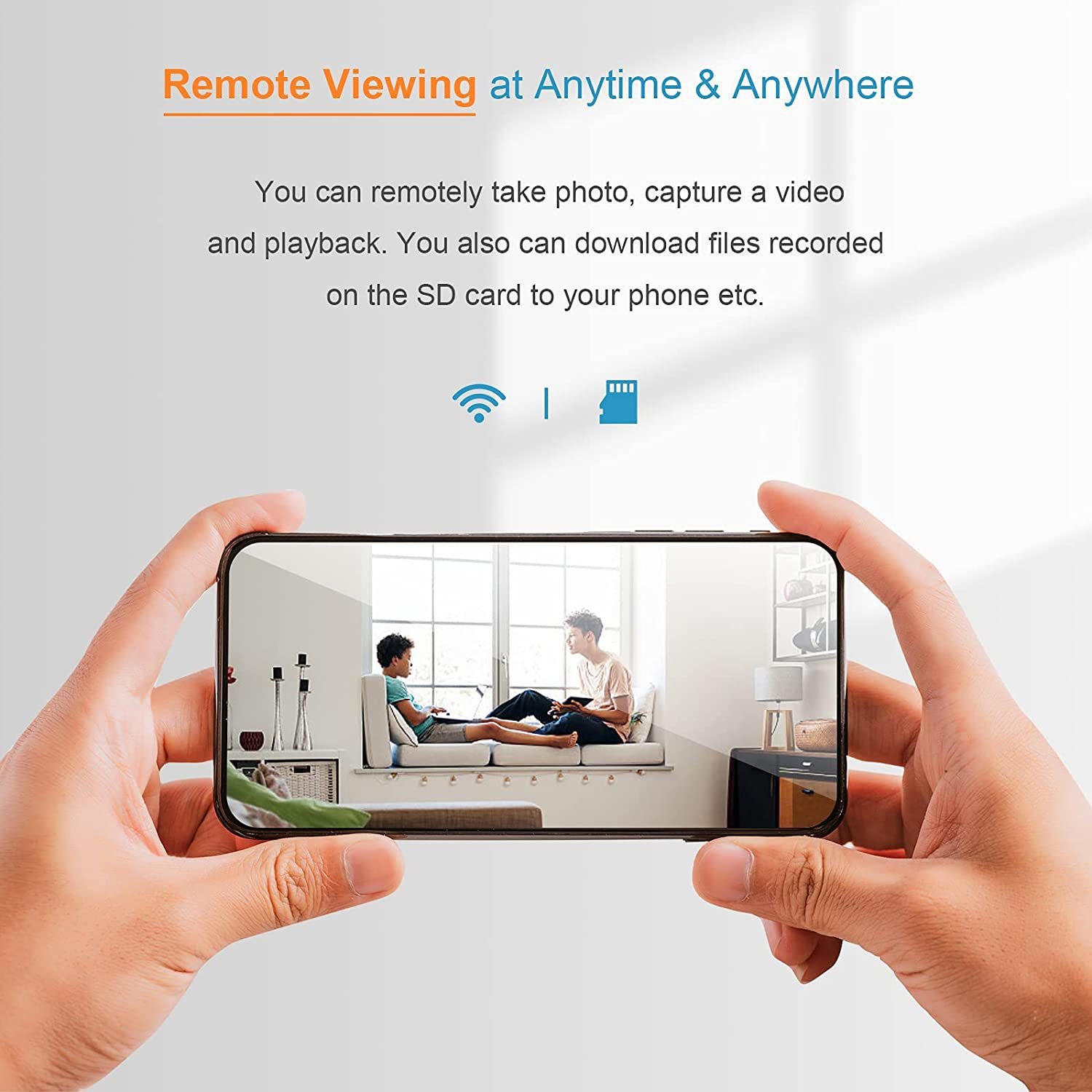 Security Mini Camera A12 PANDA Wireless Wifi Camera Night Vision Home Camera Security For Indoor And Outdoor