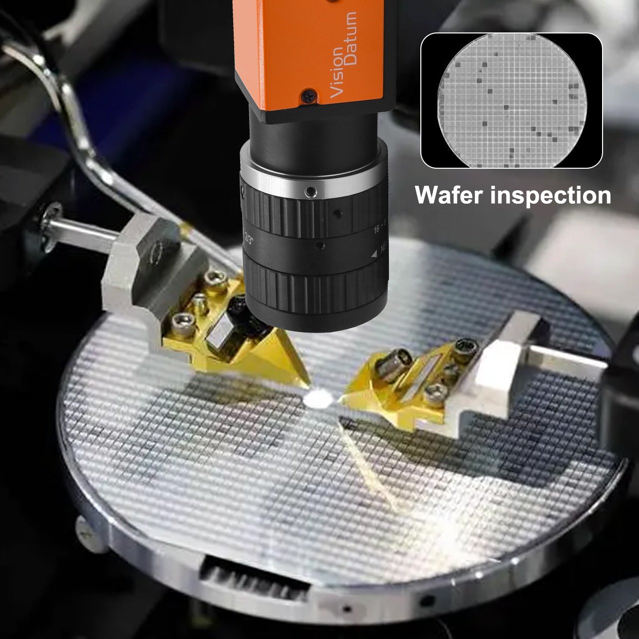 ProVision Datum 20MP 6fps Machine Vision Mono High Resolution Gige Industrial Camera For Bottle Inspection