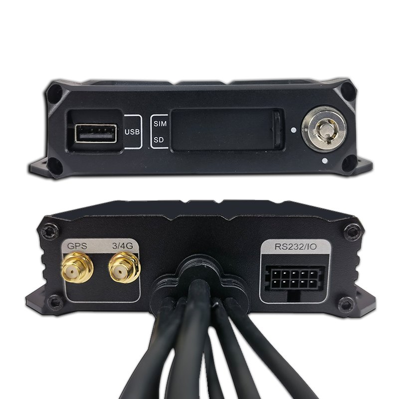 CMSV6 3G H.264 AHD MDVR 4G for vehicles with professional recording interface