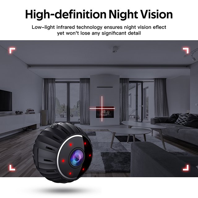 X10 Mini WiFi Camera Security Surveillance Cam Built In Microphone HD 1080P Wireless DV Camera Real Time Monitoring