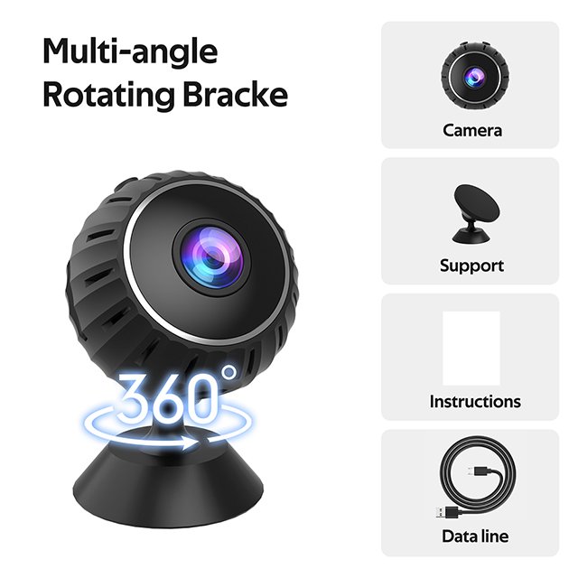 X10 Mini WiFi Camera Security Surveillance Cam Built In Microphone HD 1080P Wireless DV Camera Real Time Monitoring
