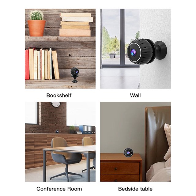 X10 Mini WiFi Camera Security Surveillance Cam Built In Microphone HD 1080P Wireless DV Camera Real Time Monitoring