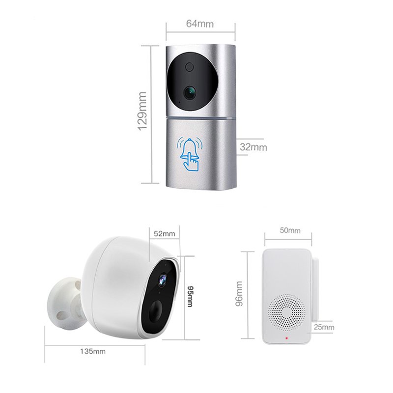 Home Portable Security New Technology 1080P HD Indoor Battery Power Solar Panel Wifi Wireless CCTV Small Security Camera System