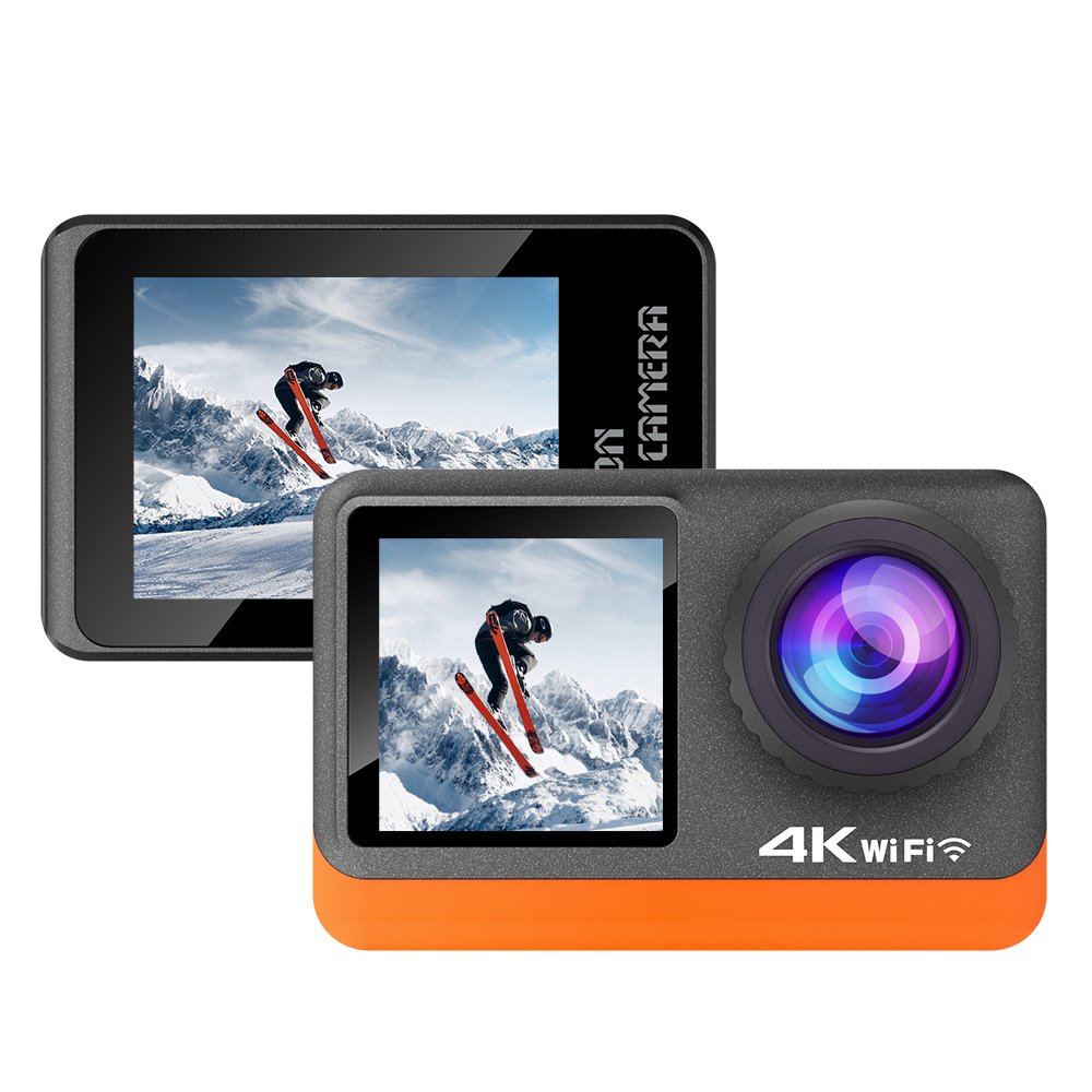Portable Tiktok Youtube Eken H9r Wifi Anti-Shake Motorcycle Dual Sports Mini Action Camera 4k Hd