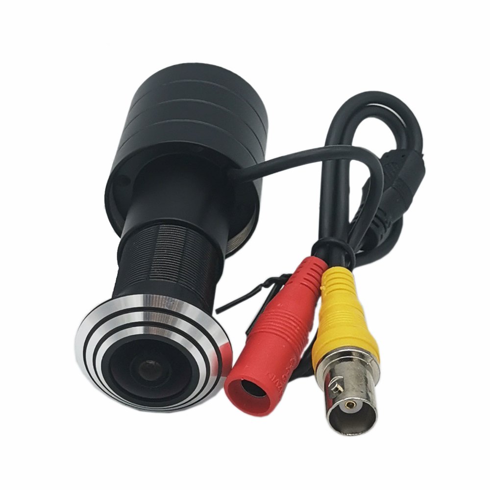 Analog Ahd Door Camera Eye Hole Fisheye 2MP Sensor 1080P ICX673 HQCAM Peephole Fish StarLight 0.001Lux 182 Degrees Surveillance