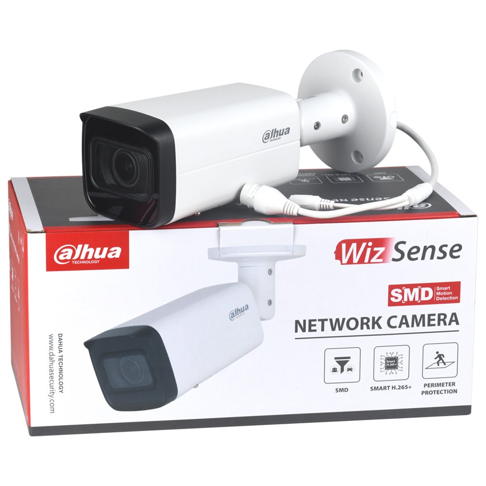 Outdoor Ip Camera Original Dahua IP67 MIC IK10 8MP IR Vari-focal Bullet WizSense Network Camera IPC-HFW2841T