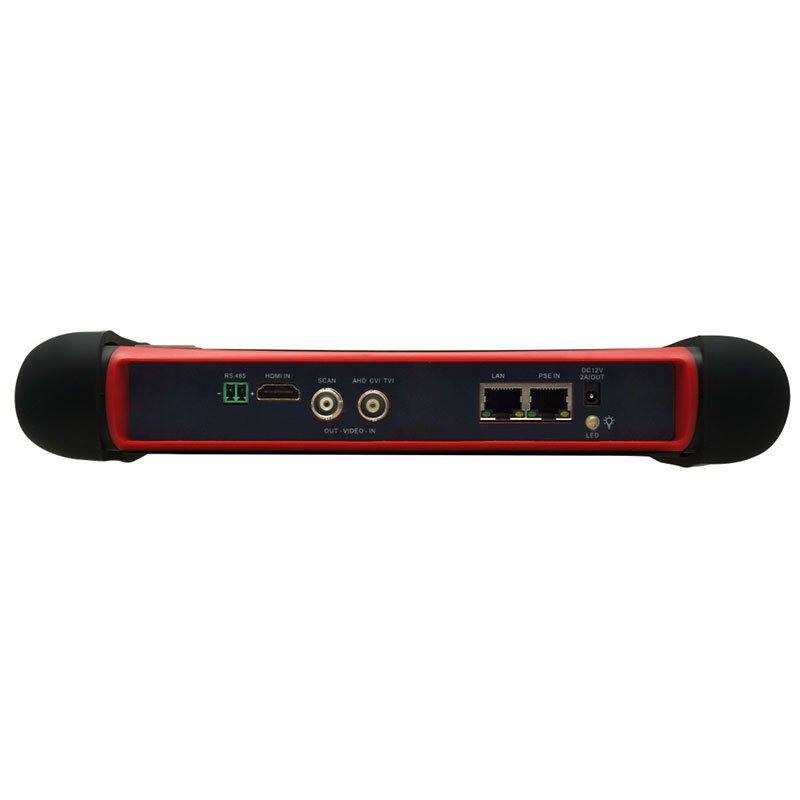 NEW 1920*1200 7" CCTV Tester Monitor I/O Support AHD/CVI/TVI/Analog/IP Camera Test 4K H.265/H.264 CCTV Tester Pro X7-ADH