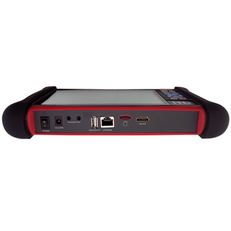 NEW 1920*1200 7" CCTV Tester Monitor I/O Support AHD/CVI/TVI/Analog/IP Camera Test 4K H.265/H.264 CCTV Tester Pro X7-ADH