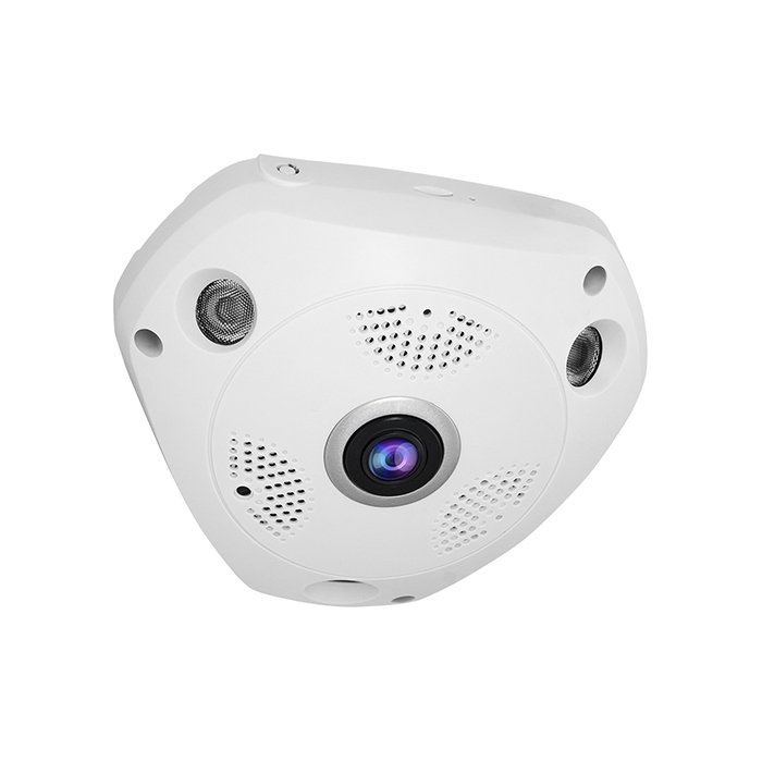 CCTV TVI 2MP 5MP 8MP AHD 180 Degree Panoramic Camera 3pcs Array IR Leds 1.7mm 1.44mm Fish Eye Lens Fisheye Camera Analog 4in1