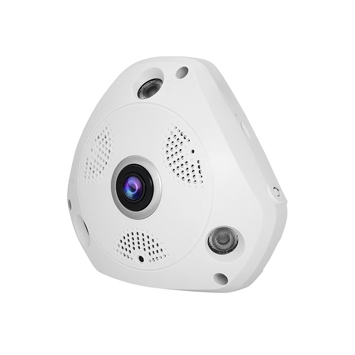 CCTV TVI 2MP 5MP 8MP AHD 180 Degree Panoramic Camera 3pcs Array IR Leds 1.7mm 1.44mm Fish Eye Lens Fisheye Camera Analog 4in1