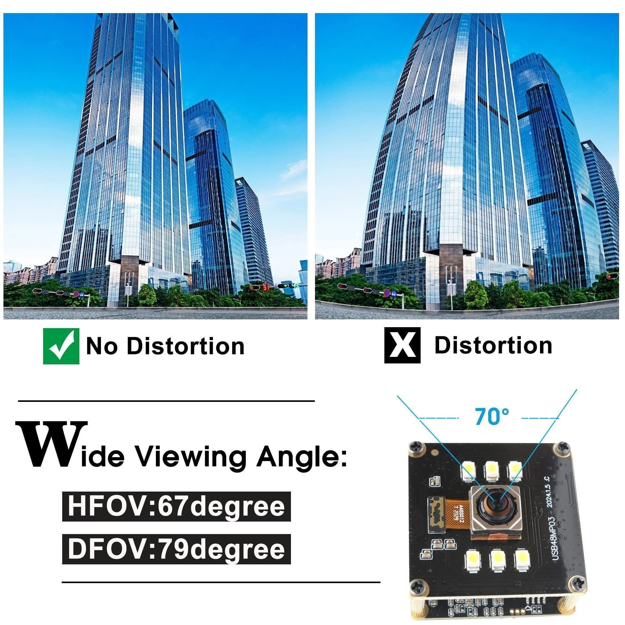 ELP OEM UVC Driver Free 48MP Autofocus HD PC Webcam 8000x6000P 30fps 4K 8K Night Vision Auto Focus Mini Camera With White LED