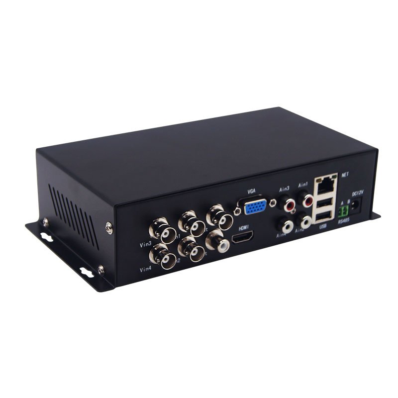 H.265 4-CH IPC AHD TVI CVI Coaxial 1080P HD Video Encoder support HDMI VGA Output Audio RS485