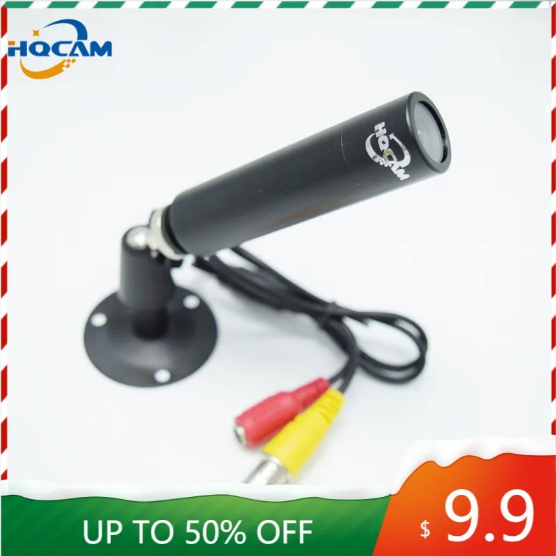 HQCAM Mini Bullet Outdoor Waterproof 700TVL Effio-e CCD Color 3.6mm Cvbs Module CCTV Security Camera 960H DVR