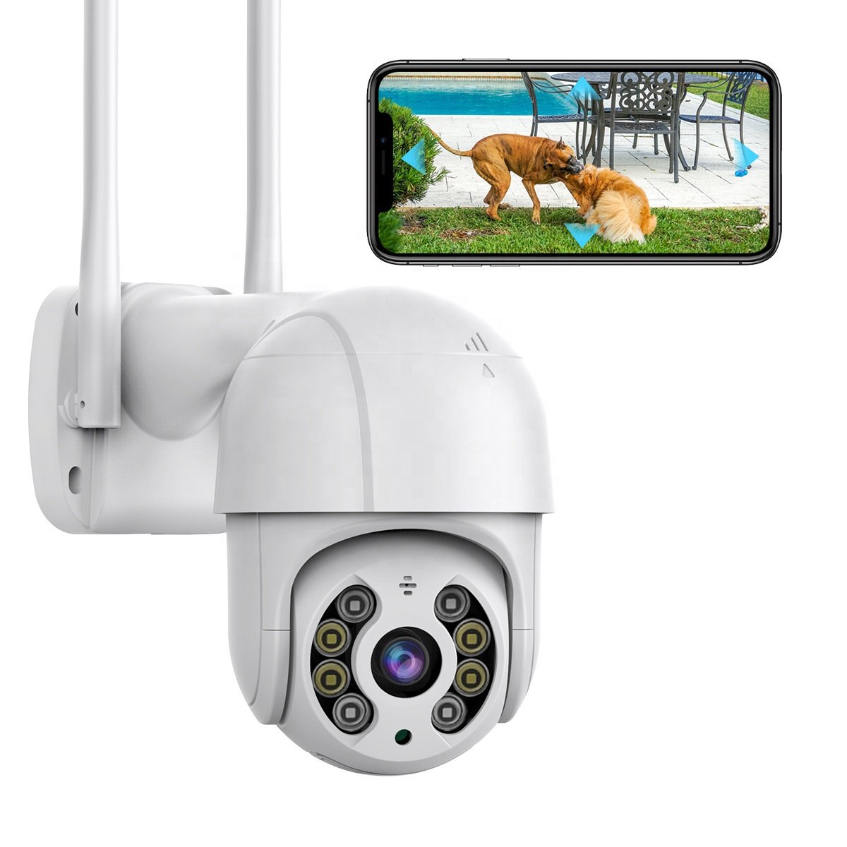 High resolution 8MP 4K Icsee App XMEYE motion detection ptz icsee wifi camera