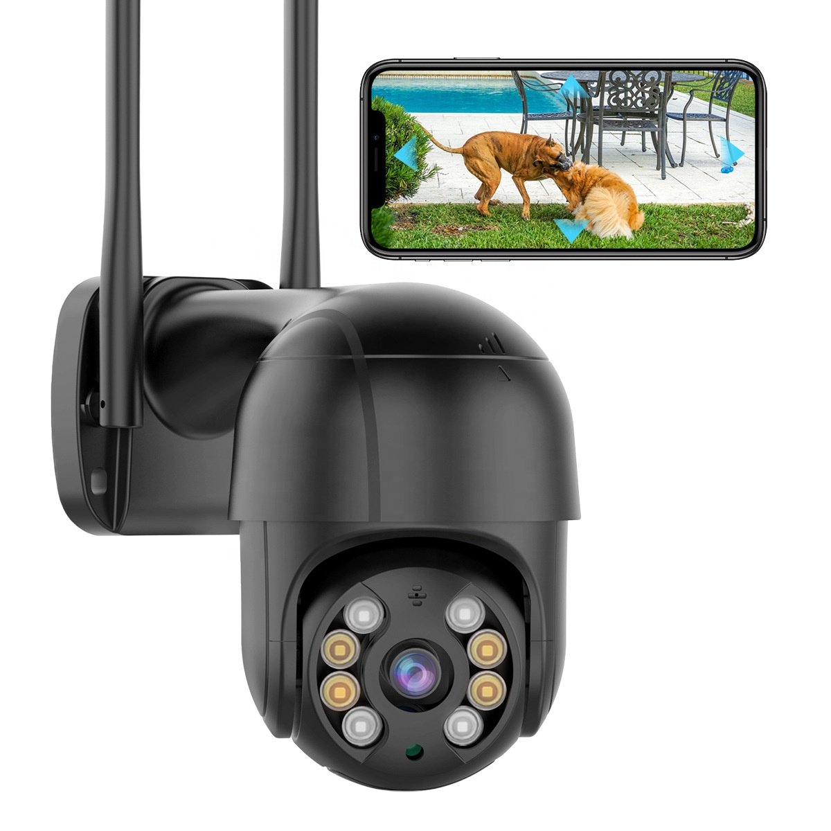 High resolution 8MP 4K Icsee App XMEYE motion detection ptz icsee wifi camera