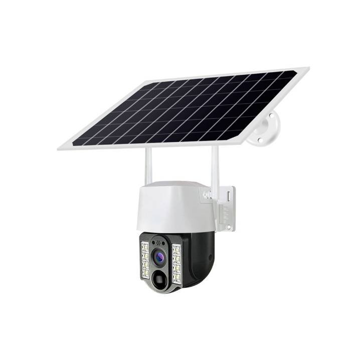 Solar Floodlight Camera 3mp Camera Solar With Smart Pir Sensor Security Solar Camera Outdoor solar network