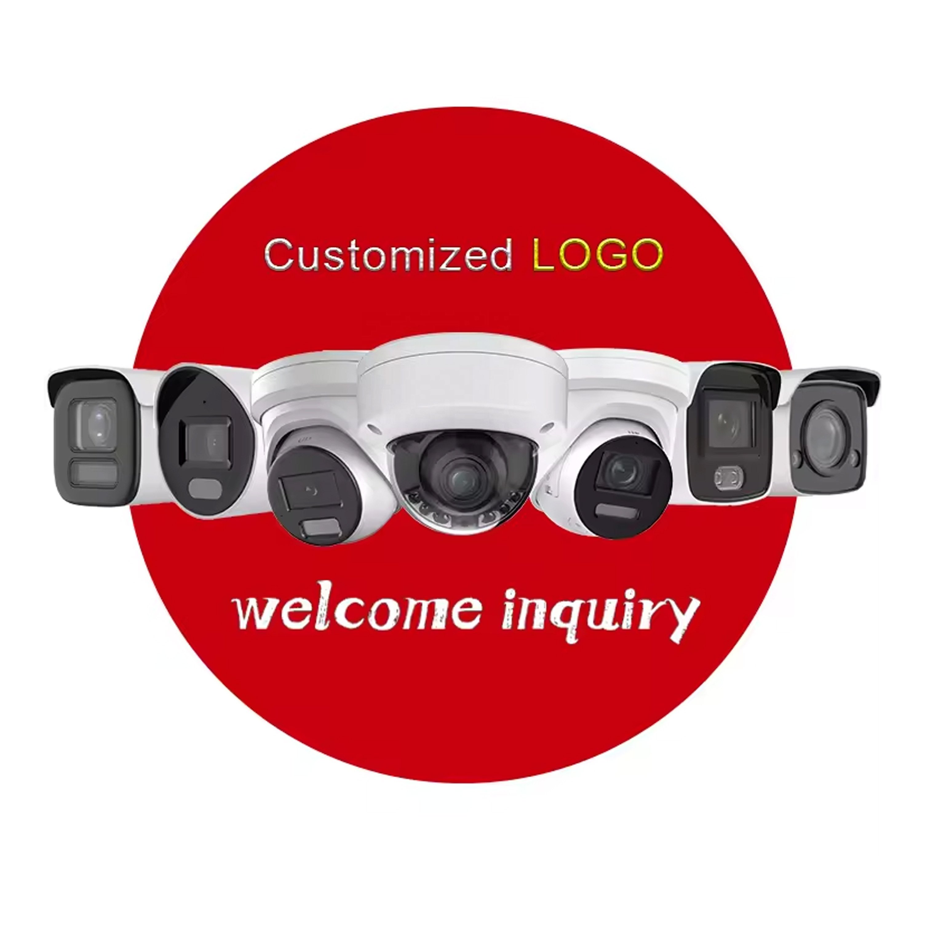 Home Use Camera Original HIK DS-2CD2443G2-I DS-2CD2466G2-I 4MP 6MP AcuSense Two Way Audio Fixed Cube Network Camera