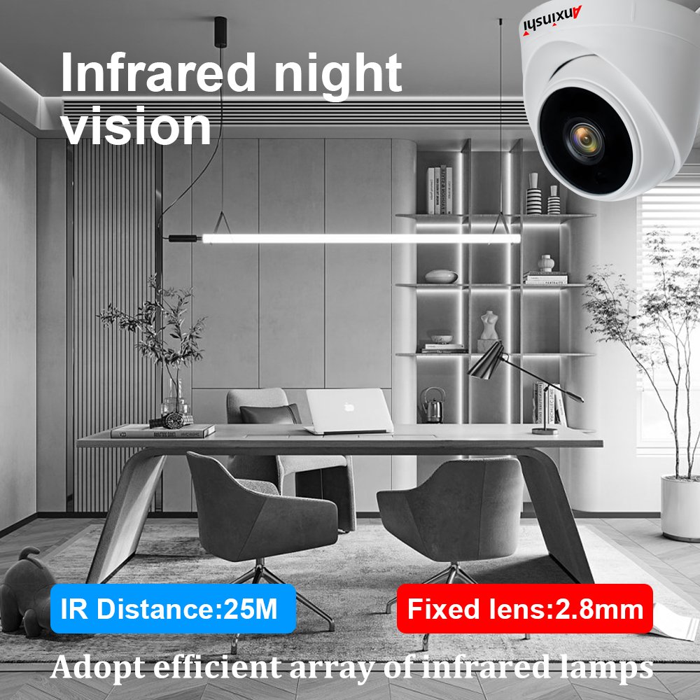 Anxinshi Brand Cheap Factory Price 2mp 5mp 8mp CCTV Ahd Camera