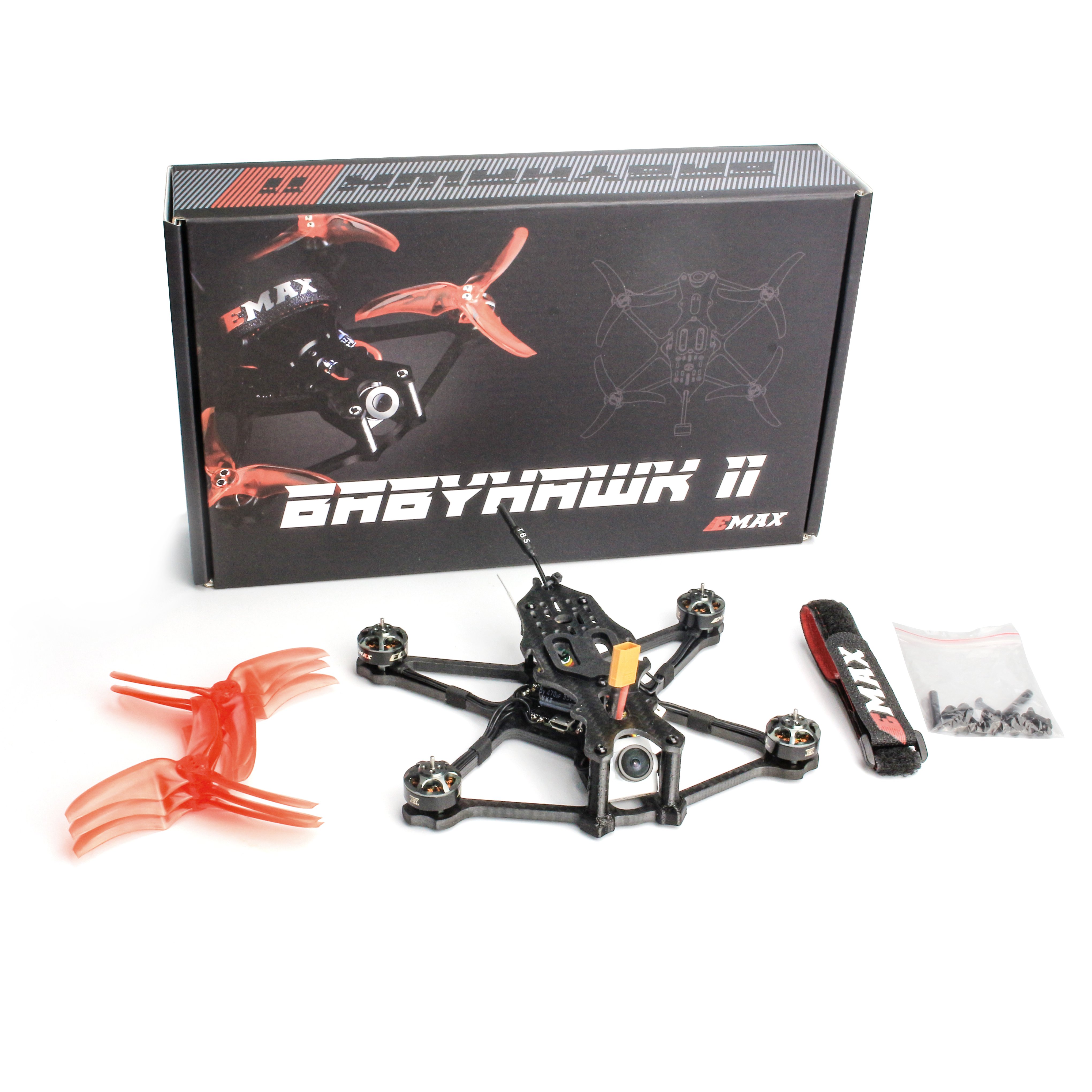 Official Emax Babyhawk II HD - 3.5" Micro Analog FPV PNP Drone Caddx Vista HD Nebula Pro Camera FPV Racing Drone