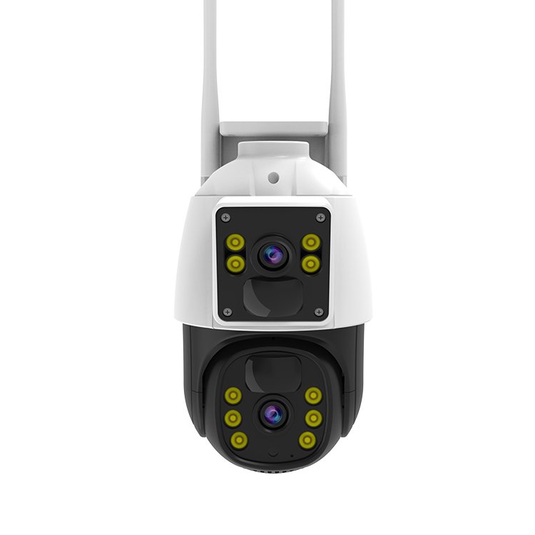 BG66DR Double lens Human tracking 4G Network Cam Solar Power camera outdoor wireless 4G