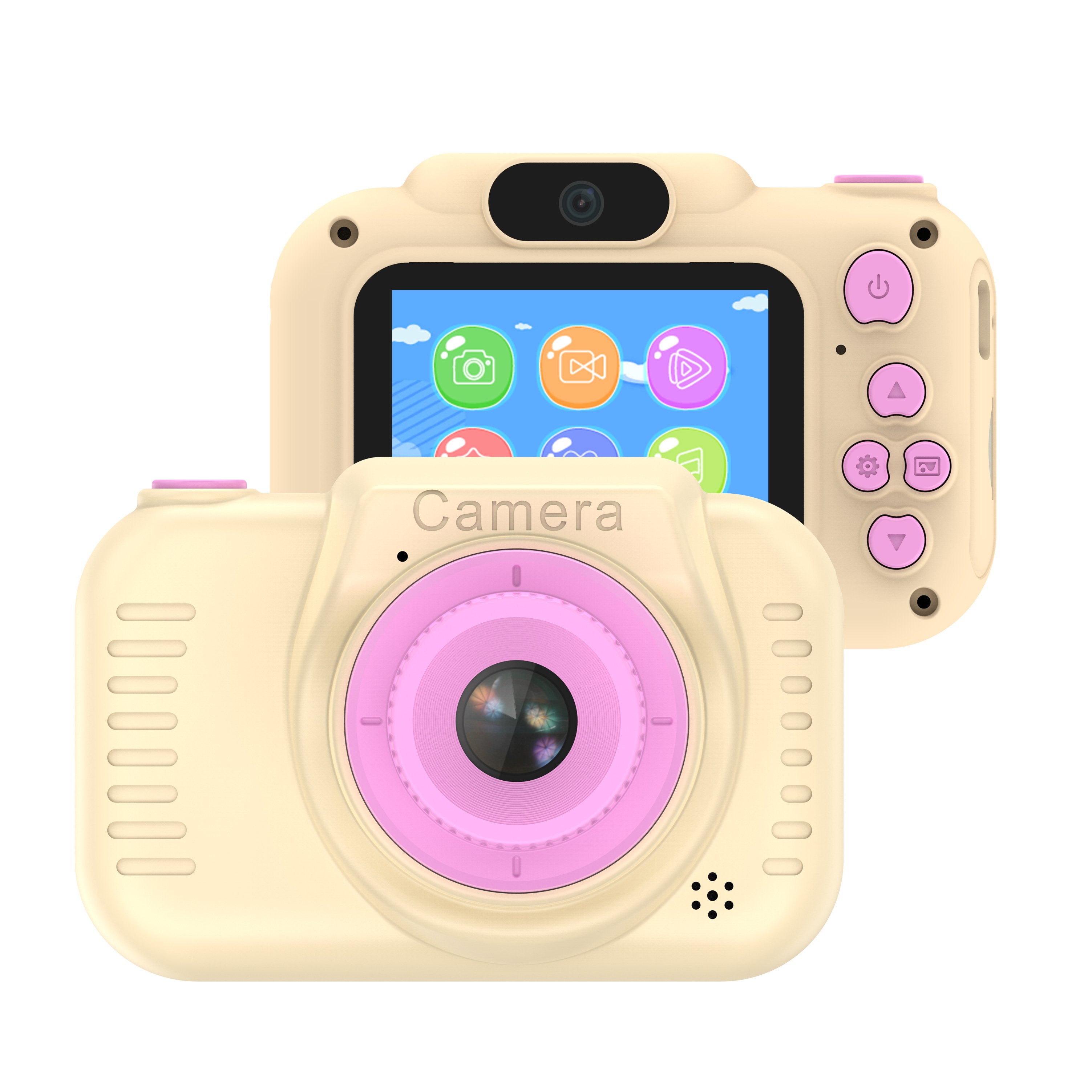 1080P Kids Camera 48MP Point and Shoot Cameras Pictures Portable Travel Mini Camera for Kids