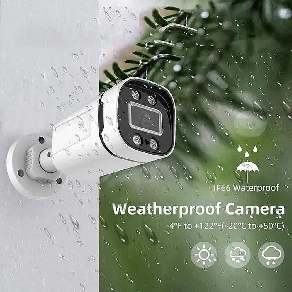 Hot 8MP AHD Bullet Camera Audio Human Detection Support 4K XVR CCTV System HD CMOS