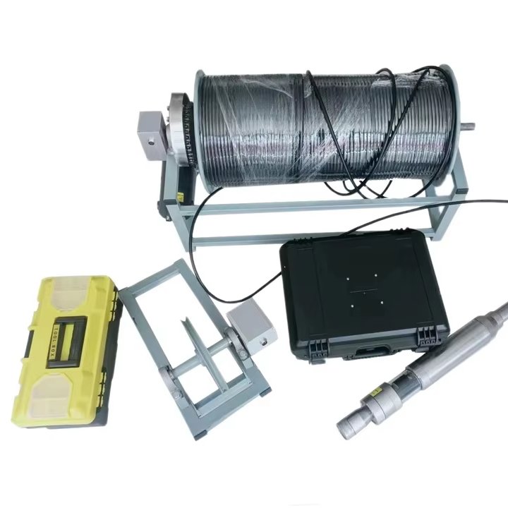 73mm Panoramic Electric Deep Well Inspection Camera 360 Sewer Camera Pipe Inspection 500m Deep Well Camera for Pipe Inspection