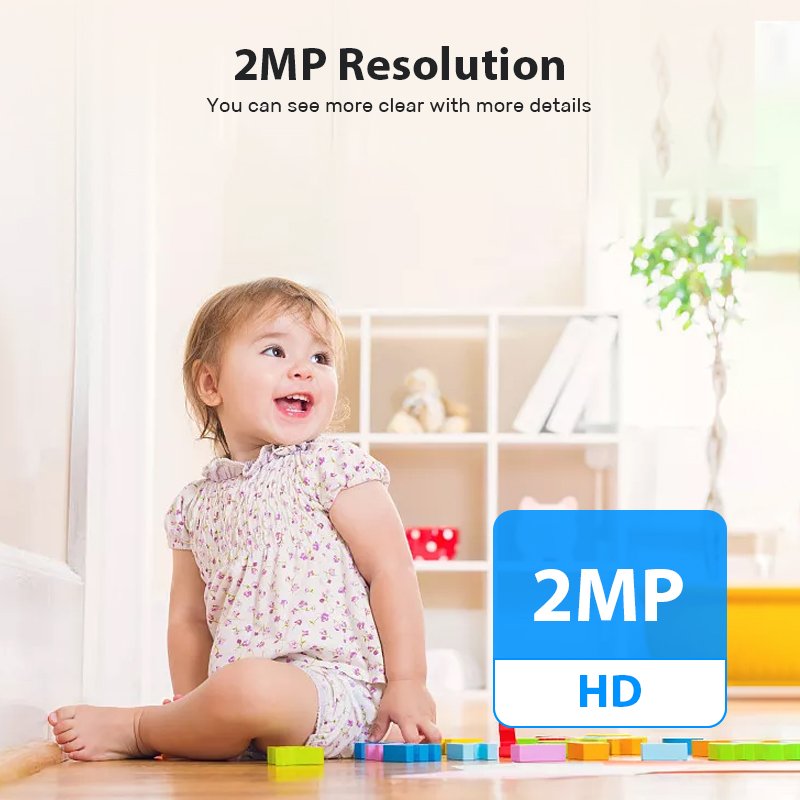 New Arrival Cute Baby Monitor Tuya Wifi Table Mini With Alarm Clock Camera