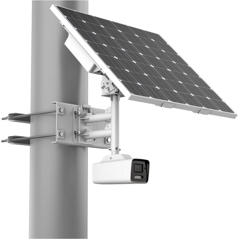High Quality DS-2XS6A47G1-LS/C36S80 4MP ColorVu Fixed Bullet Solar Power 360 WH Chargeable Lithium Battery 4G Network Camera Kit