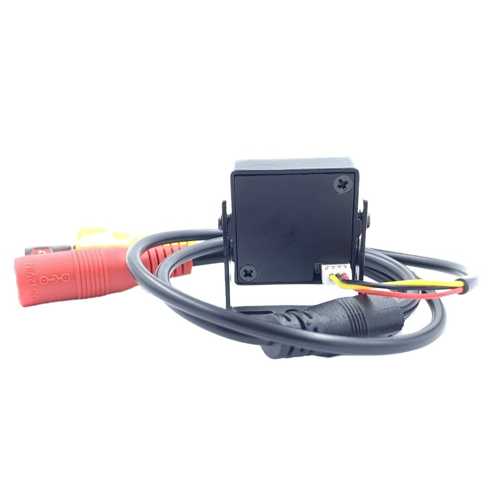 Micro CCD Camera with Pinhole Lens 30*30mm 3.7mm Plastic Film 5key OSD 700TVL Security camera Surveillance camera