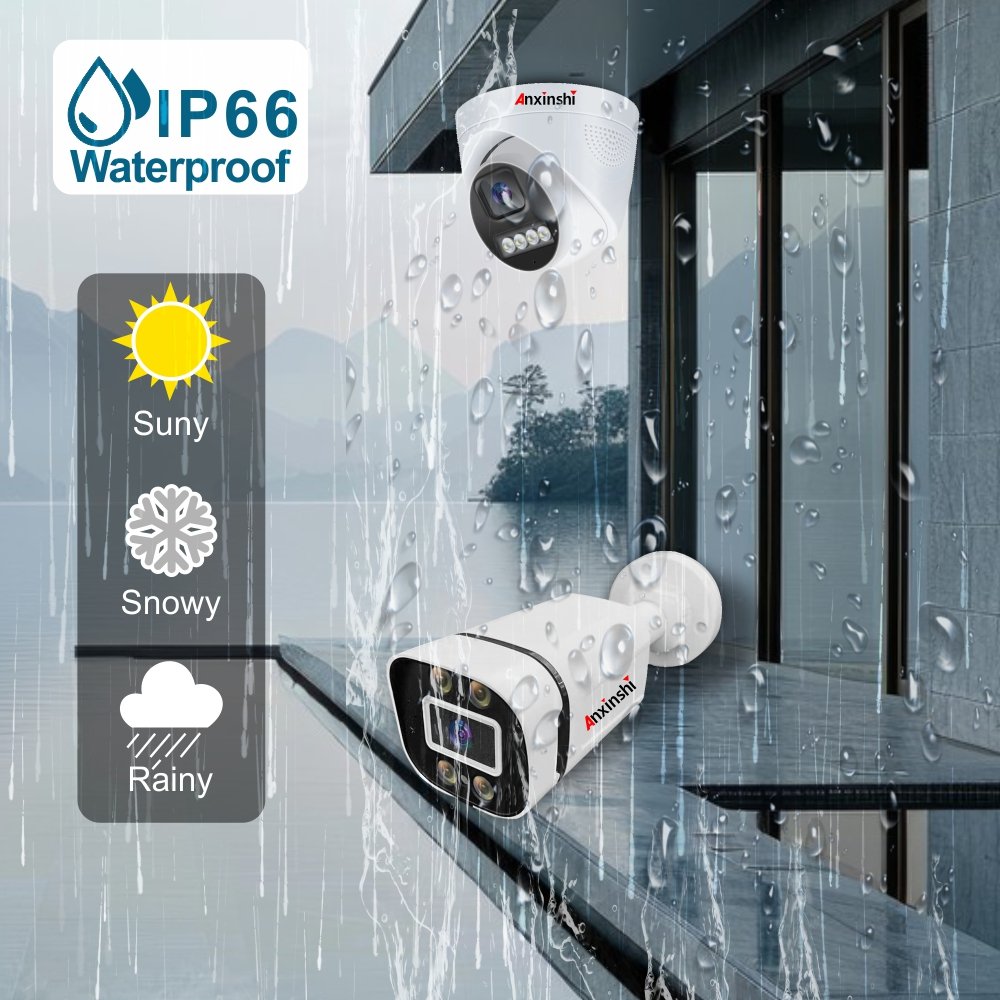 5MP 8Ch 5 in 1 DVR AHD BULLET and Dome kit HD Wired Outdoor Night Vision cctv recording full Security Camera System