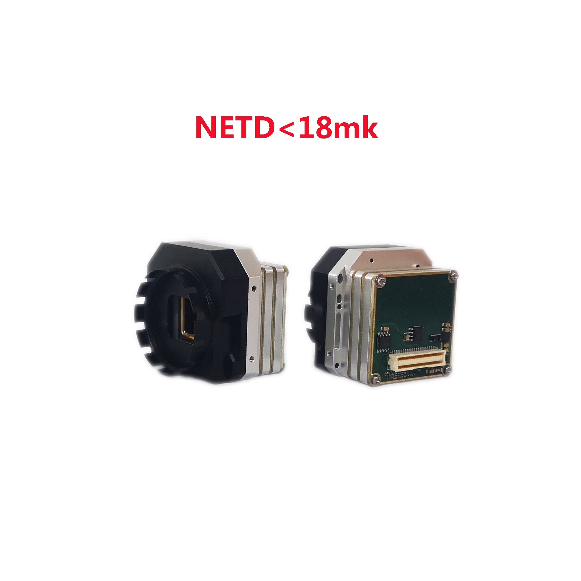 MTS18 uncooled lwir infrared night vision thermal imaging camera module with shutter for hunting telescope
