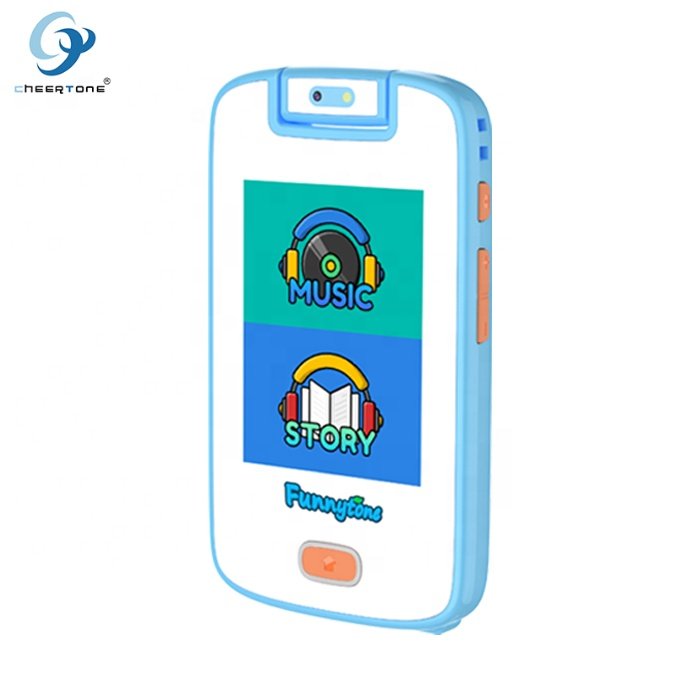 CT-P13A Kids Smart Phone for Girls 3-14 Year Old with Music Player 180 filp Dual Camera Educational Games Touchscreen Phones
