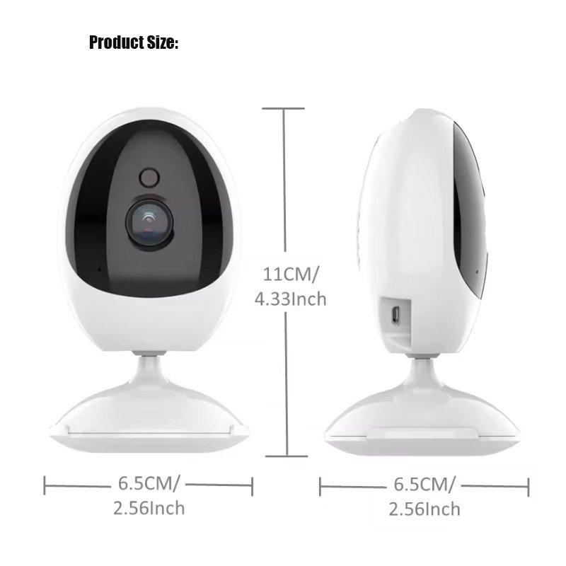 XM Icsee APP WIFI Mini Wireless TF card recording Wide Angle 180Degree Security Mobile Phone IP Motion Detection USB Camera