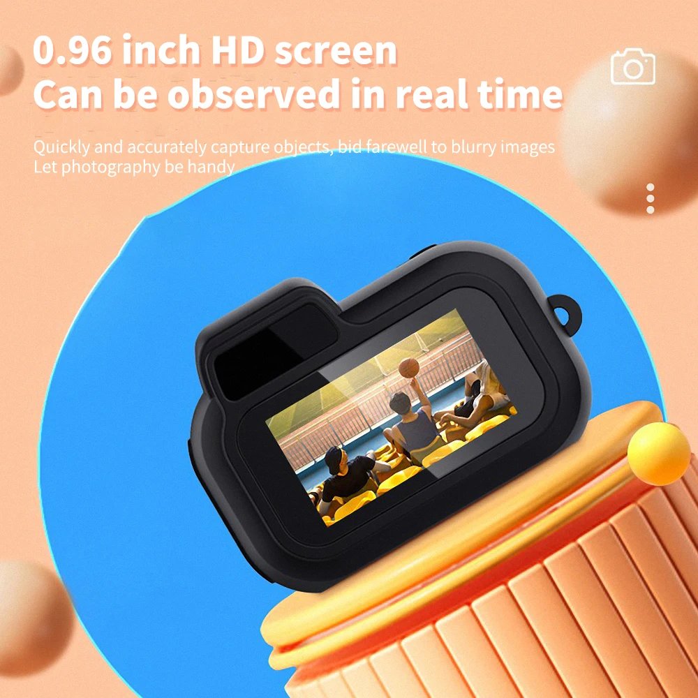 Monoreflexes Shaped Mini Camera 1080p Portable Vintage CMOS Indoor Outdoor HD Video Recorder Very Small Camcorder