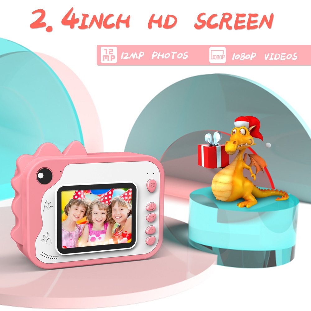 Good Quality Mini Kids Camera Instant Print Photo Digital Camera For Boys Girls Camera for Kids Birthday Christmas Gifts