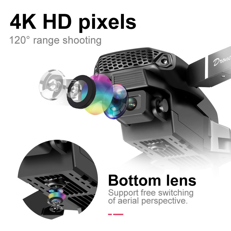 2024 E88 pro hot selling drone HD aerial photography 4K camera mini aircraft cheap remote control aircraft