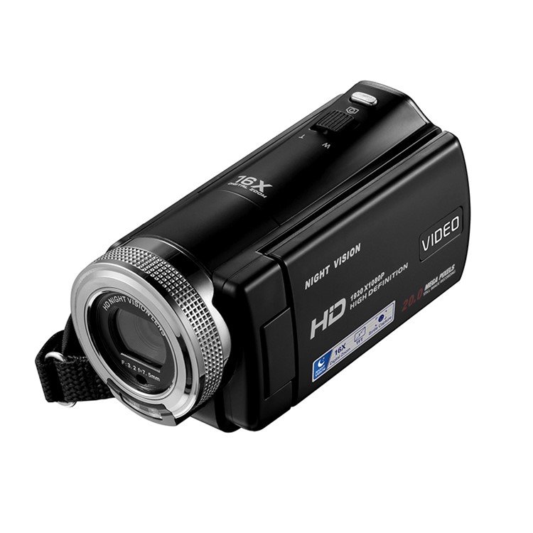 1080P Home Infrared Night Vision Video Cameras V12 16X Digital Zoom 3.0" TFT Touch Panel High Definition Camcorder Mini DV Gift