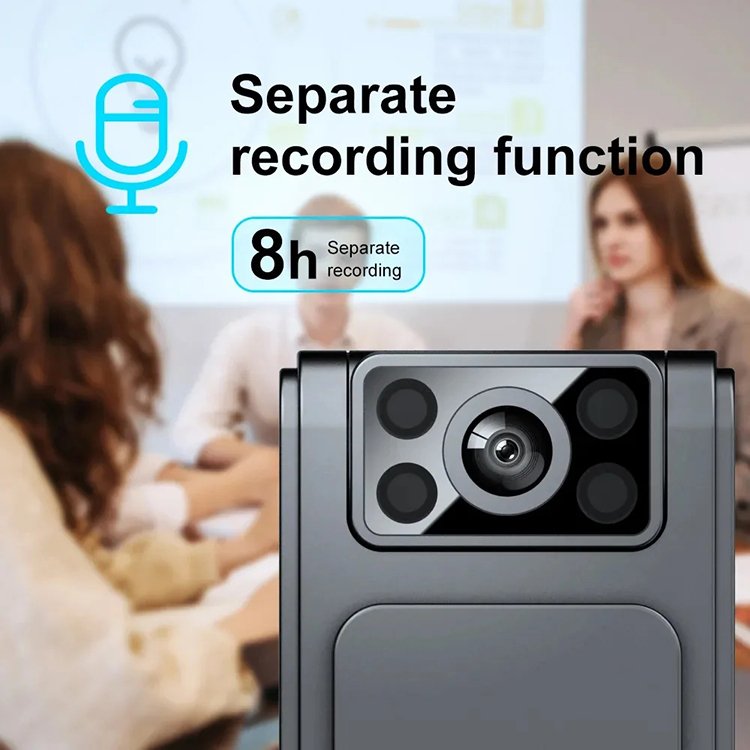 1080P Portable Mini Camera L8 IR Night Vision Support SD Card For Driving Meeting Riding Small Video Recorder