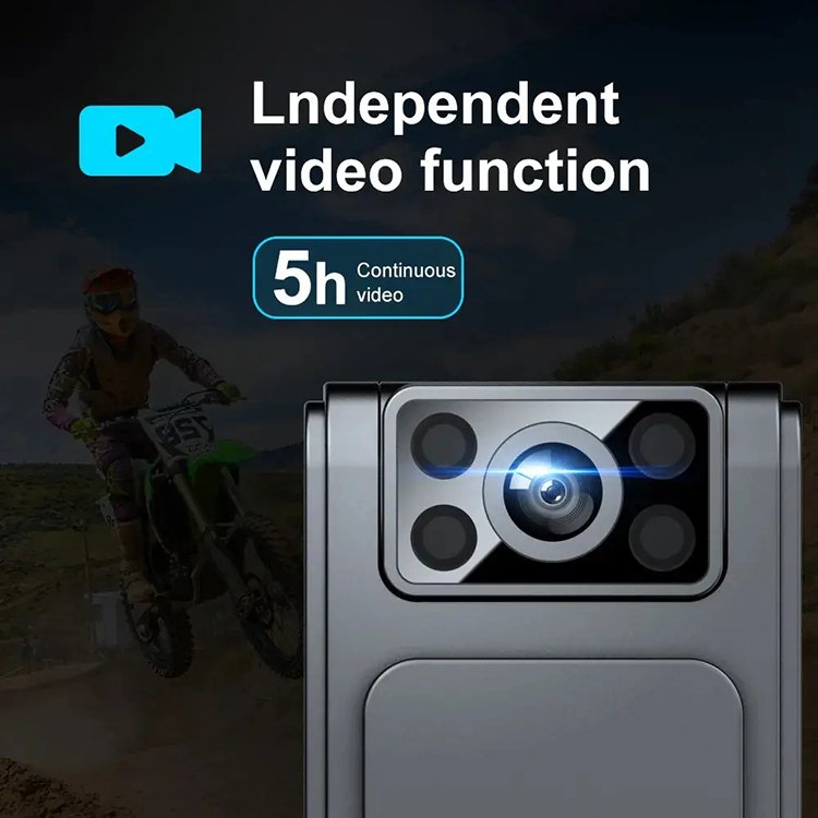 1080P Portable Mini Camera L8 IR Night Vision Support SD Card For Driving Meeting Riding Small Video Recorder